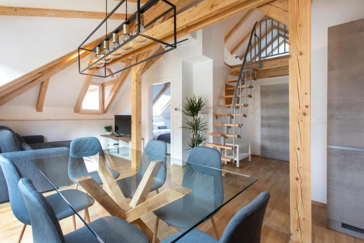 Bright & Spacious Loft In The Heart Of Old Town Lublana Zewnętrze zdjęcie