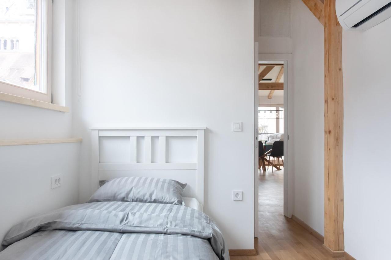 Bright & Spacious Loft In The Heart Of Old Town Lublana Zewnętrze zdjęcie